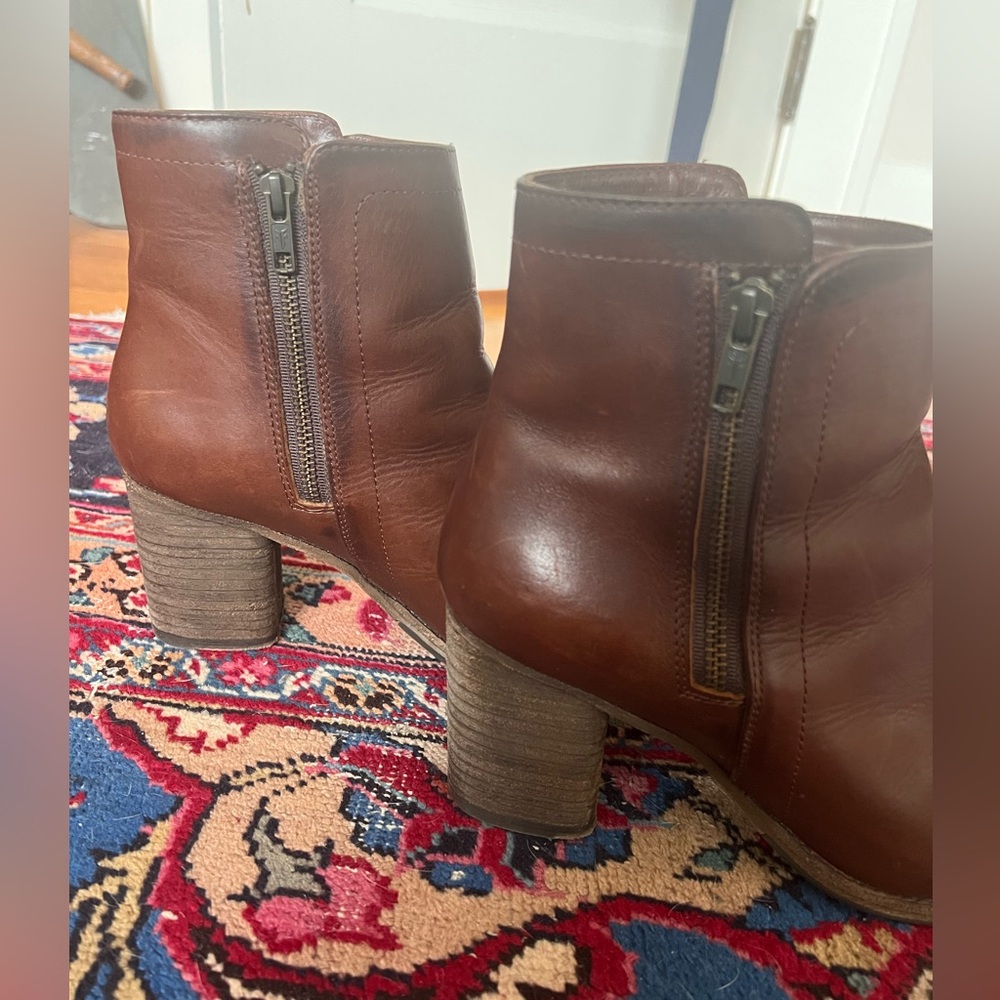 Frye Addie Double Zip Booties 9.5 - Picture 5 of 8